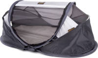 DERYAN Windscherm Baby Luxe 100x30x0,5 cm grijs