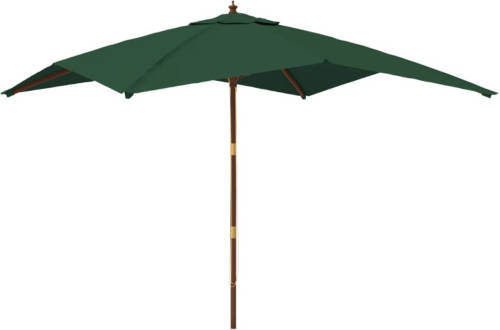 The Living Store Parasol The Living Store - Parasols - 300x300x273 cm - Groen