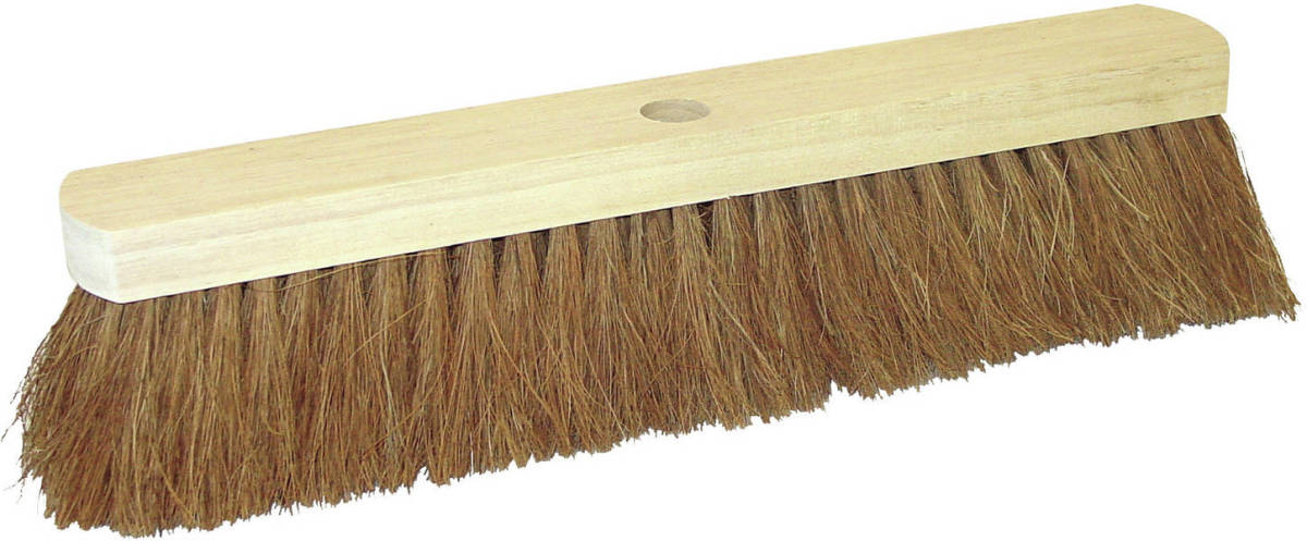 Betra bezemkop - binnenbezem - bruin - FSC hout/kokos - 50 cm - Bezem