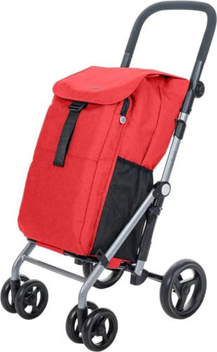 CARLETT Boodschappentrolley Classic Duo - Rood