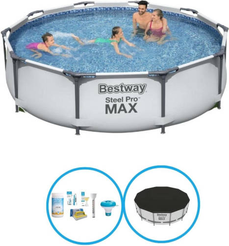 EXIT Toys Bestway Zwembad Steel Pro MAX 305x76 cm - Zwembadpakket