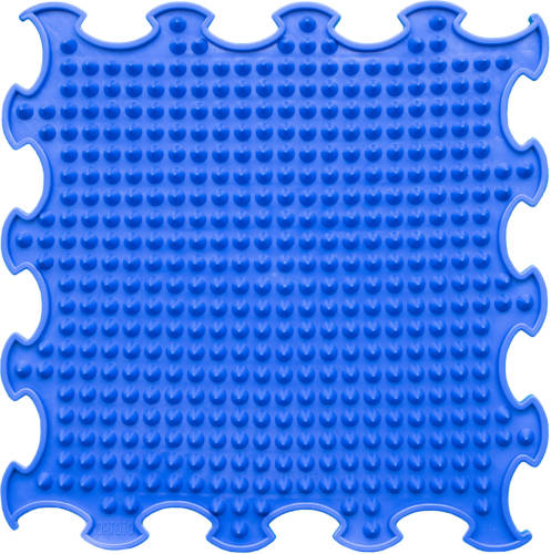 Ortoto Sensory Massage Puzzle Mat Spikes Navy Blue