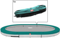 BERG Trampoline Beschermrand Grand Favorit - InGround - 520 x 350 cm - Groen