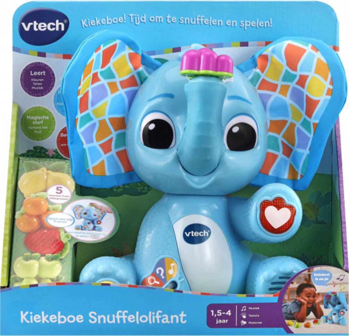 VTech Dierenvriendjes Kiekeboe Snuffelolifant