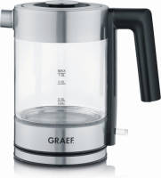 Graef waterkoker glas - 1 l - ledverlichting