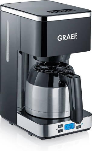 Graef filterkoffieapparaat - grijs + zwart