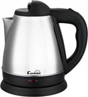 Waterkoker COMELEC D227990 1,2 L 1600W Wit Zwart Zwart/Zilverkleurig Zilverkleurig Roestvrij staal 1200 W 1600 W 1 L