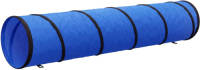 VidaXL Hondentunnel ?? 40 x 200 cm polyester blauw