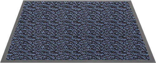 Hamat Schoonloopmat Blauw - Mars - 90 x 150 cm