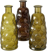 Deco by Boltze Boltze Home Vaas Judith H31cm glas groen