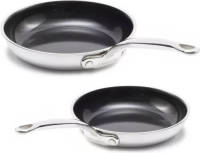 Greenpan Premiere Koekenpannenset - Ø 24 cm + 28cm - RVS