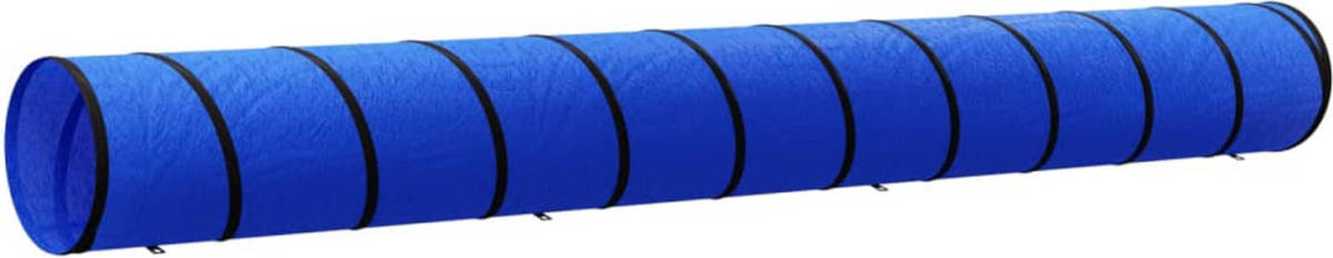 VidaXL Hondentunnel ?? 55x500 cm polyester blauw