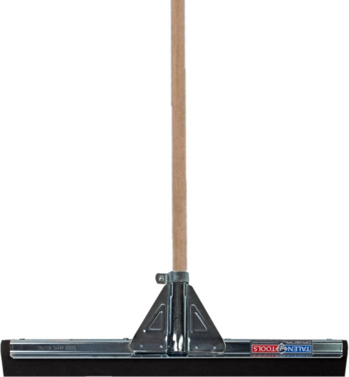 Talen Tools Vloer/douche trekker - rubber 45 cm - houten steel 130 cm - Vloerwissers
