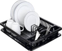 Michelino Afdruiprek 46 x 37 x 10 cm - Zwart