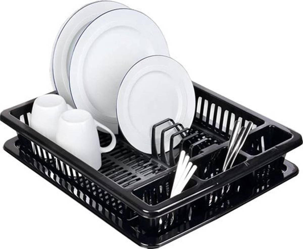 Michelino Afdruiprek 46 x 37 x 10 cm - Zwart
