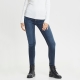 Only high waist skinny jeans donkerblauw