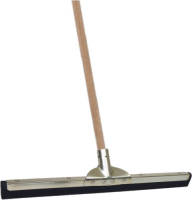 Betra Vloertrekker/douchetrekker voor water metaal/rubber 45 cm met houten steel 130 cm - Vloerwissers