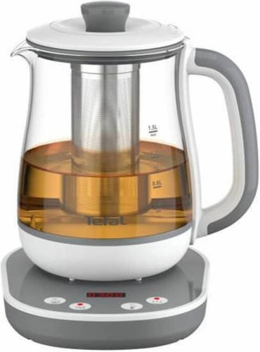 Water- en Theekoker Tefal BJ551B10 Wit/Grijs Roestvrij staal 1,5 L