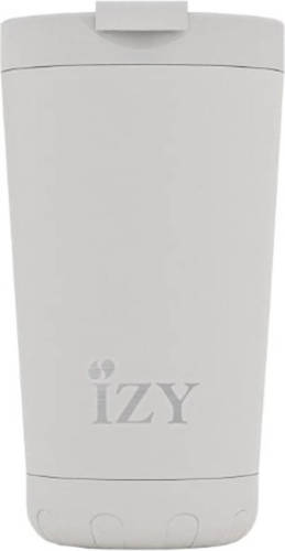 IZY - Thermosbeker 0.35L, RVS, Wit - IZY Original Collection