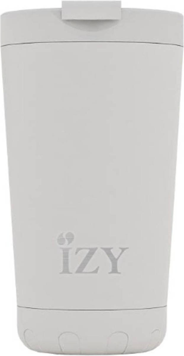 IZY - Thermosbeker 0.35L, RVS, Wit - IZY Original Collection