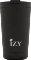 IZY - Thermosbeker 0.35L, RVS, Zwart - IZY Original Collection