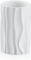Kela - Badkamer Drinkbeker, Polyresin, Wit - Kela Merida