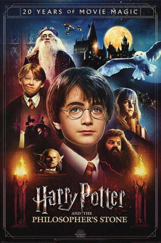 Pyramid Poster Harry Potter 20 Years of Movie Magic 61x91,5cm