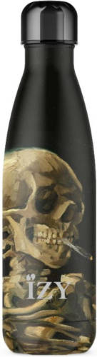 IZY - Thermosfles 0.5L, RVS, Kop van een Skelet van Gogh - IZY Art Collection