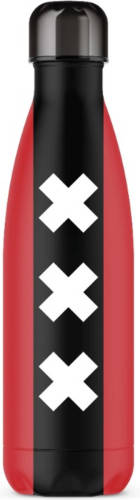 IZY - Thermosfles 0.5L, RVS, Vlag Amsterdam - IZY Art Collection
