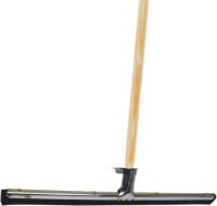 Betra Vloertrekker/douchetrekker voor water metaal/rubber 60 cm met houten steel 150 cm - Vloerwissers