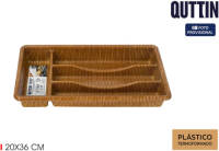 Bestekorganizer Quttin 20 x 36 cm Thermoplast