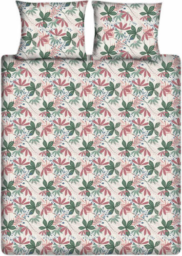 Ten Cate Katoenen Dekbedovertrek - 140x200/220 cm - Flower Vibes