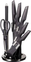 Berlinger Haus 2586 - Messenset - 8 delig - grijs - Carbon Collection