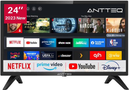 AntteQ AV24H3 - 24inch HD-ready Smart-TV