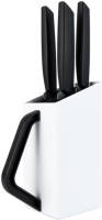 Victorinox messenblok - 5-delig - pizza/-steakmessen - wit/zwart