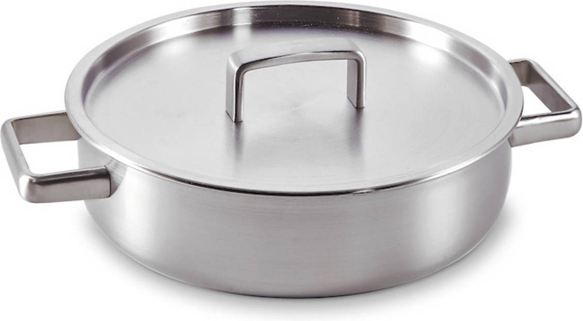 Habonne King Hapjespan/Braadpan 24 cm - RVS