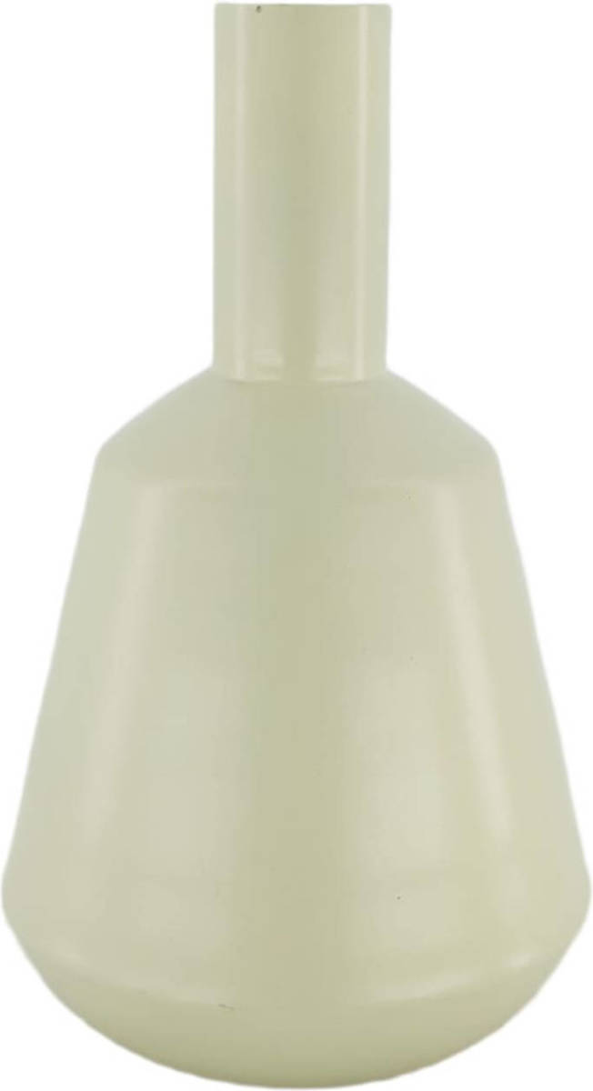 Dijk Natural Collections DKNC - Vaas metaal - 21x21x34 cm - Beige