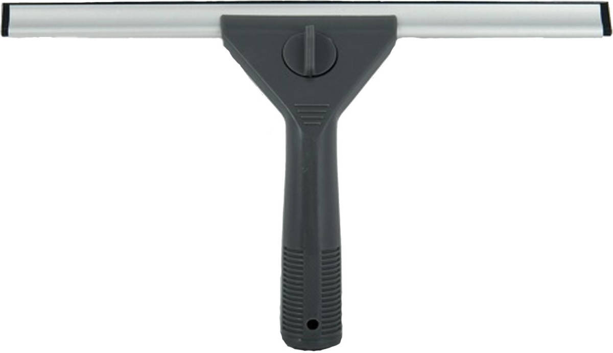 Spirella MSV Raamwisser/raamtrekker - kunststof handvat - donkergrijs - 24 cm breed - Raamwissers