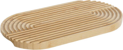 Snijplank DKD Home Decor Natuurlijk Bamboe 29,2 x 15 x 1,6 cm