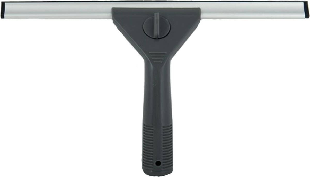 Spirella MSV Raamwisser/raamtrekker - kunststof handvat - donkergrijs - 35 cm breed - Raamwissers