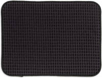 Kela - Afdruipmat, Polyester, Zwart, 50 x 38 cm - Kela Rapida