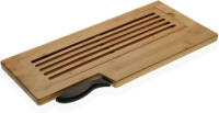 Snijplank Versa 23 x 2 x 50 cm Staal Bamboe
