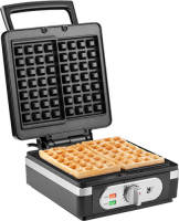 Lafe GFB-003 professionele wafelijzer voor 2 Brusselse wafels met non-stick coating 1400W