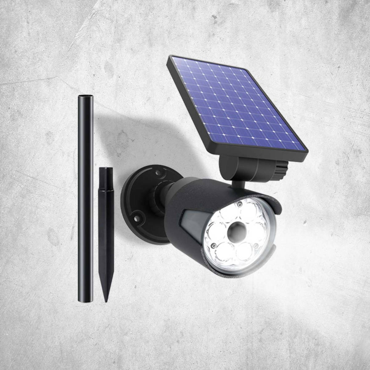 MediaShop Panta Safe Light Solar LED - 8 high-power LED's - tot 7,5 meter bereik - weerbestendig & robuust