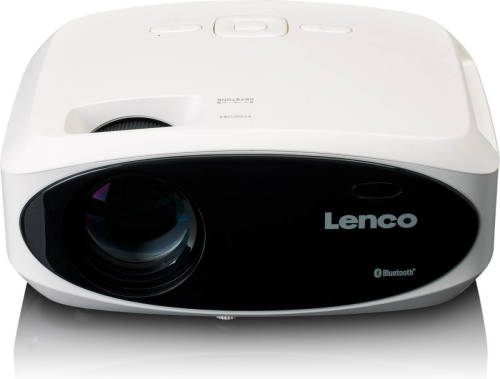 Lenco Full HD beamer,helder en scherp met 250 Lumens,510cm Projectie Wit