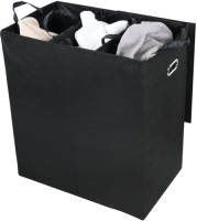Niceey Wasmand - 3 Uitneembare Zakken - Zwart