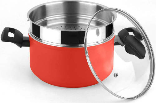 Kookpot Fagor Rood Aluminium (Ø 20 cm)