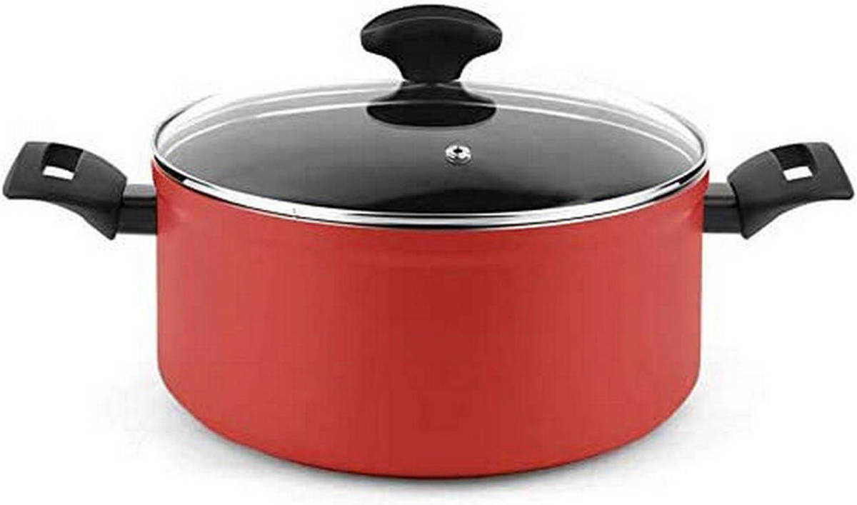 Kookpot Fagor Rood Aluminium (Ø 24 cm)