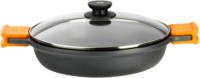 Kookpot met Glazen Deksel Bra A270540 (40 cm) Aluminium