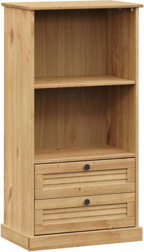 VidaXL Boekenkast VIGO 60x35x114,5 cm massief grenenhout